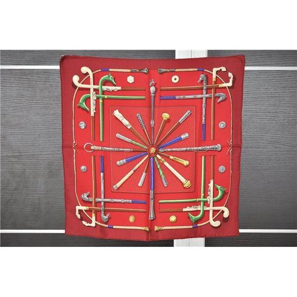 Auth Hermes Petit Carre 40 Scarf #76137H10B - Picture 13 of 15